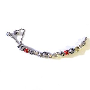 Pandora Authentic Bracelet With 15 Beads